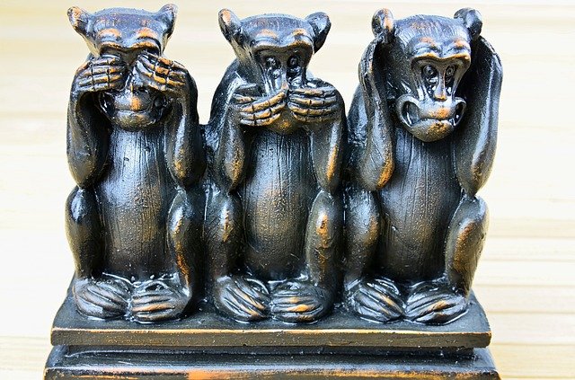 three-monkeys-1212621_640 Ignorowanie